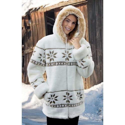 Women's Nordic Lights Reversible Plush Coat
