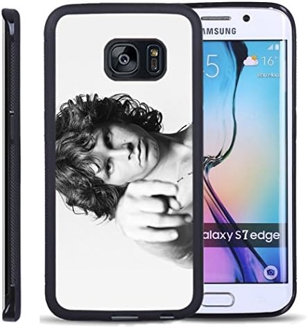 S7 Edge TPU Case,Jim Morrison PREMIUM BUMPER Bumper Style Premium Case Slim Fit Dual Layer Protective Cover for Samsung Galaxy S7 Edge