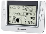 Bresser 7004100 WeatherTrend - Wetterstation mit Trendfunktion, Mondphsen, Barometer, inklusiv Außensender