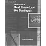 The Essentials of Real Estate Law for Paralegals (West Legal Studies Series)