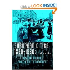 European Cities 1890-1930s: History, Culture and the Built Environment