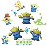 Wallables 3D Wall Décor - LGM (3 green aliens) from Disney / Pixar Toy Story 1, 2 and academy award winning Toy Story 3, 3-Dimensional Soft Foam Toy Wall, Now with Bonus repositional decals!Décor
