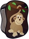 Starting Small Monkey Novelty Hamper in Brown,  18 x 11 x 24