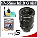 Nikon 17-55mm f/2.8 G DX AF-S ED-IF Zoom-Nikkor Lens + UV Filter + Accessory Kit for Nikon D3, D3s, D3x, D300, D40, D60, D5000, D90, D7000, D300s, D3000 & D3100 Digital SLR Cameras
