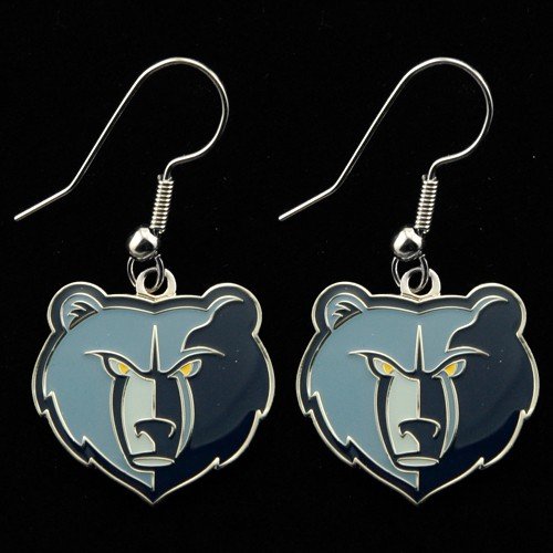 Memphis Grizzlies Team Logo Dangle Earrings