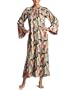 Natori Women's Dynasty Caftan,Black,Medium