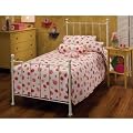 Molly Duo Panel Bed - White (Full)