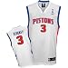 Rodney Stuckey #3 Detroit Pistons Swingman Jersey - X-Large