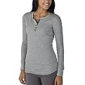 Xhilaration&reg; Thermal Henley - Heather Gray