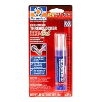 Permatex 27010 High Strength Threadlocker Red Gelpen, 10 g.