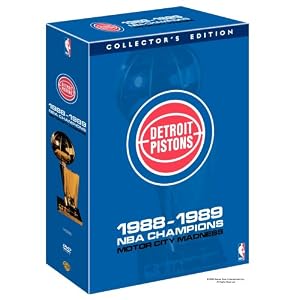 NBA Detroit Pistons 1988-1989 Champions -Motor City Madness