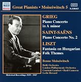Moiseiwitsch: Grieg Piano Concerto