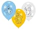 6 Stück LUFTBALLONS - SCHLÜMPFE -