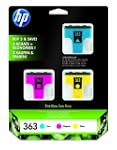 HP 363 - Print cartridge - 3 x yellow...