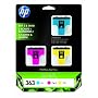 HP 363 Pack Vivera d'origine 3 Couleurs Cyan Magen&hellip de Hewlett-Packard