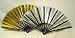 Gold and Silver Folding Fan #10GS