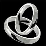 Usai Exclusive 4mm Wide Platinum Wedding Bands with Milgrain Edge Custom Made for Him & Her 51WRDHT82SL. SL160 Usai Exclusive 4mm Wide Platinum Wedding Bands with Milgrain Edge Custom Made for Him & Her