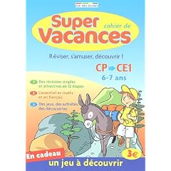 Super cahier de Vacances du CP vers le CE1