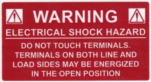HellermannTyton 596-00233 Pre-Printed Solar Label, 3.75