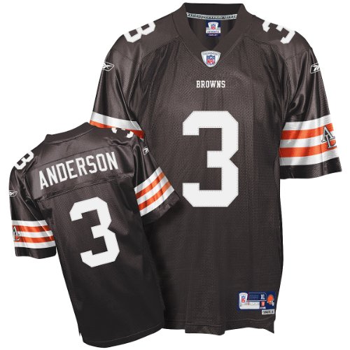 Reebok Cleveland Browns Derek Anderson Premier Jersey Medium