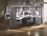 Series A / Advantage in Pewter Package 2 - Bush Office Furniture