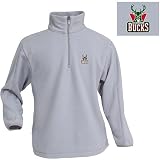 Antigua Milwaukee Bucks Youth (Sizes 8-20) Frost Fleece Pullover