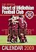 Official Hearts Football Club A3 Calendar 2009