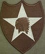 2nd Infantry Division Desert Shoulder Sleeve Insignia