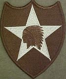 2nd Infantry Division Desert Shoulder Sleeve Insignia