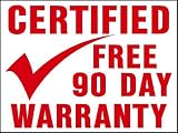 Certified Vehicle Warranty - 5 Year/100,000 Additional Mile