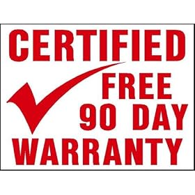 Certified Vehicle Warranty - 5 Year/100,000 Additional Mile