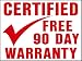 Certified Vehicle Warranty - 5 Year/100,000 Additional Mile Image