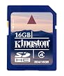 Kingston 16 GB Class 4 SDHC Flash Memory Card SD4/16GB