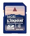 Kingston 16 GB Class 4 SDHC Flash Memory Card SD4/16GB
