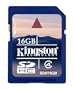 Kingston 16 GB Class 4 SDHC Flash Memory Card SD4/16GB