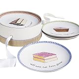 Dessert Excuses Plates - Set of 4