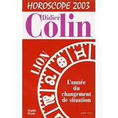 Horoscope 2003 : Lion