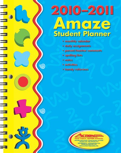 2010/2011 Amaze Student Agenda Day Planner