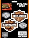 Harley Davidson Static Cling Decal