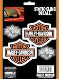 Harley Davidson Static Cling Decal