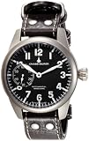 Chase-Durer Men's 607.1BB-LEA Warhawk Mechanical Black Dial Vintage Leather Watch