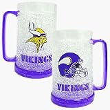 Minnesota Vikings Plastic Crystal Freezer Mugs - Set of 4
