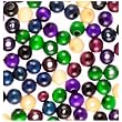 Round Wood Beads, 8mm, Fashion Colors Mix, 160pc Pkg