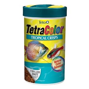 Tetra 77199 TetraColor Tropical Crisps, 7.41-Ounce, 1-Liter
