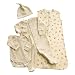 HALO 4-Piece Organic Layette Set - Tea Cup, Small