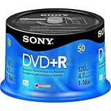 16x Write-Once DVD+R - 50 Pack-BU3168
