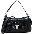 Coach Poppy Quilted Leather Groovy Convertible Crossbody Bag 19855 Black