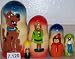 Search : Russian Nesting Nested Stacking Scooby Doo Doll. 5 Pieces / 7 in Tall #7.120