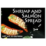 Alaska Smokehouse Shrimp and Salmon Spread, 3.5-Ounce Boxes (Pack of 6)