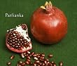Parfianka Pomegranate Tree in Soil, 5 by 10 Inch Container